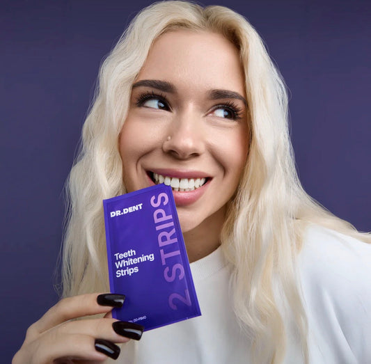 Dr. Dent™️ Teeth Whitening Strips | 42 Strips (Lasts 3 Weeks)